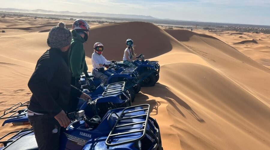 1 Hour Quad ATV Desert Tour in Merzouga