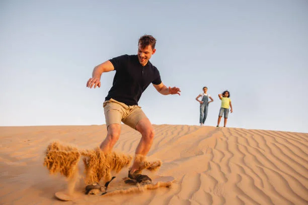 Merzouga sandboarding